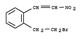 Benzene,1-(2-bromoethyl)-2-(2-nitroethenyl)-