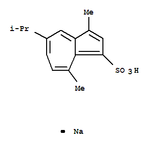1-Azulenesulfonic acid,3,8-dimethyl-5-(1-methylethyl)-, sodium salt (1:1)