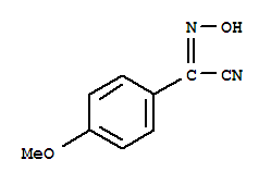Benzeneacetonitrile, a-(hydroxyimino)-4-methoxy-  