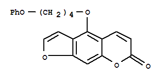 7H-Furo[3,2-g][1]benzopyran-7-one, 4-(4-phenoxybut...
