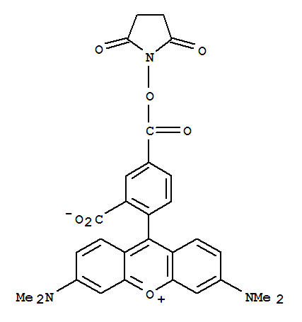 Xanthylium,9-[2-carboxy-4-[[(2,5-dioxo-1-pyrrolidinyl)oxy]carbonyl]phenyl]-3,6-bis(dimethylamino)-,inner salt