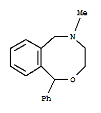 1H-2,5-Benzoxazocine,3,4,5,6-tetrahydro-5-methyl-1-phenyl-
