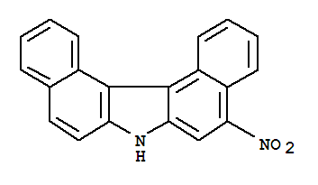 7H-Dibenzo[c,g]carbazole,5-nitro-
