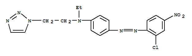 1H-1,2,3-Triazole-1-ethanamine,N-[4-[2-(2-chloro-4-nitrophenyl)diazenyl]phenyl]-N-ethyl-