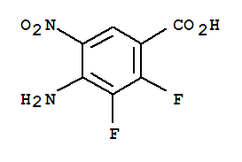 4-amino-2,3-difluoro-5-nitrobenzoic acid