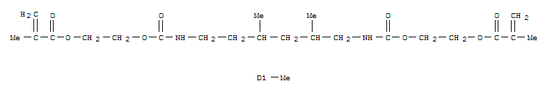 11,14-Dioxa-2,9-diazaheptadec-16-enoicacid, 4,4,6,16(or 4,6,6,16)-tetramethyl-10,15-dioxo-,2-[(2-methyl-1-oxo-2-propen-1-yl)oxy]ethyl ester
