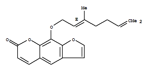 9-((3,7-Dimethylocta-2,6-dien-1-yl)oxy)-7H-furo[3,2-g]chromen-7-one