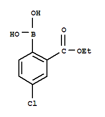 Benzoic acid,2-borono-5-chloro-, 1-ethyl ester (9CI)