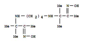 (NE)-N-[3-[4-[[(3E)-3-hydroxyimino-2-methylbutan-2-yl]amino]butylamino]-3-methylbutan-2-ylidene]hydroxylamine