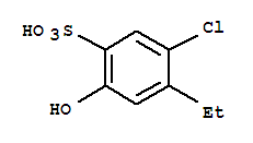 Benzenesulfonic acid,5-chloro-4-ethyl-2-hydroxy-