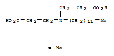 b-Alanine,N-(2-carboxyethyl)-N-dodecyl-, sodium salt (1:1)