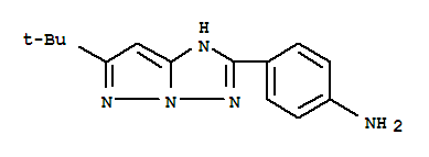 4-(6-tert-butyl-1H-pyrazolo[1,5-b][1,2,4]triazol-2-yl)aniline  