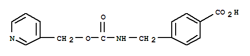 4-[(pyridin-3-ylmethoxycarbonylamino)methyl]benzoic acid