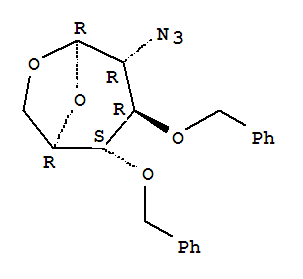 b-D-Glucopyranose,1,6-anhydro-2-azido-2-deoxy-3,4-bis-O-(phenylmethyl)-