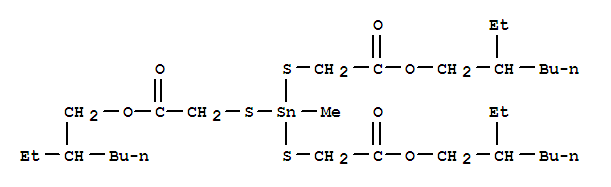 Methyltin tris(isooctyl thioglycollate)