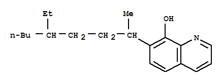7-(4-Ethyl-1-methyl octyl)-8-hydroxyquinoline