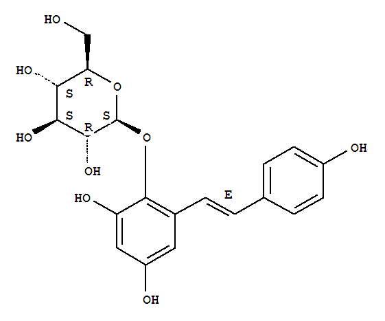 2,3,5,4\'-Tetrahydroxystilbene 2-O-glucoside