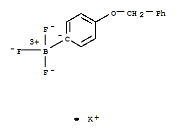 Borate(1-),trifluoro[4-(phenylmethoxy)phenyl]-, potassium (1:1), (T-4)-