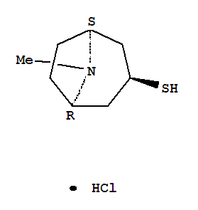8-Azabicyclo[3.2.1]octane-3-Thiol, 8-Methyl-, Hydr...