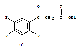 ETHYL 3-(3-CHLORO-2,4,5-TRIFLUOROPHENYL)-3-OXOPROPANOATE  