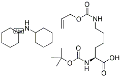 n-叔丁氧羰基-n'-烯丙氧基羰基-d-赖氨酸二环己胺盐