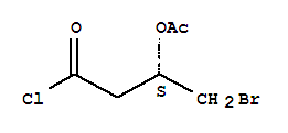 Butanoyl chloride,3-(acetyloxy)-4-bromo-, (3S)-