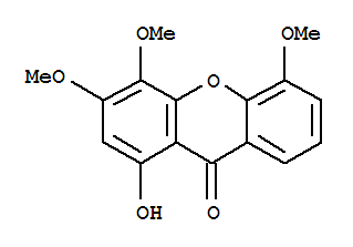 1-Hydroxy-3,4,5-trimethoxy-9H-xanthen-9-one