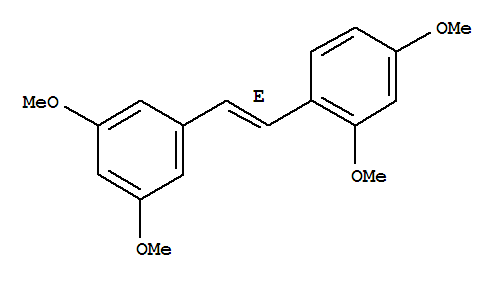 Benzene,1-[(1E)-2-(3,5-dimethoxyphenyl)ethenyl]-2,4-dimethoxy-
