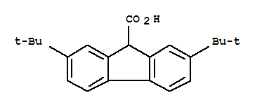 2,7-二叔丁基芴-9-甲酸