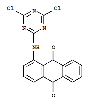 4,6-dichloro-2-(1-anthraquinonlyamino)-s-triazine