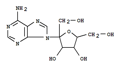 9H-Purin-6-amine,9-hexulofuranosyl- (9CI)