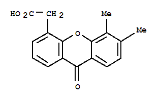 9H-Xanthene-4-aceticacid, 5,6-dimethyl-9-oxo-