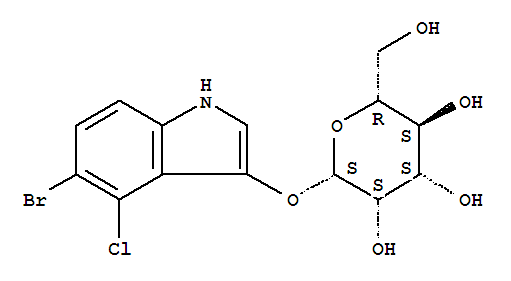 (2S,3S,4S,5S,6R)-2-[(5-bromo-4-chloro-1H-indol-3-yl)oxy]-6-(hydroxymethyl)oxane-3,4,5-triol