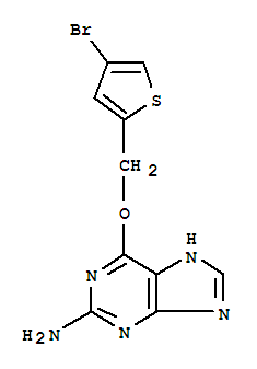 9H-Purin-2-amine,6-[(4-bromo-2-thienyl)methoxy]-