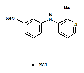 9H-Pyrido[3,4-b]indole,7-methoxy-1-methyl-, hydrochloride (1:1)
