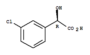 Benzeneacetic acid,3-chloro-a-hydroxy-, (aR)-