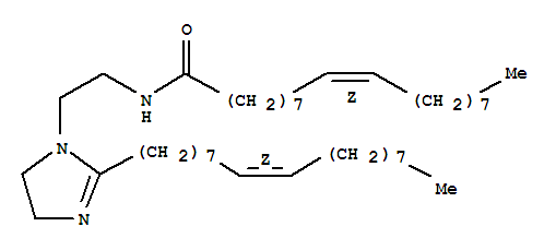 9-Octadecenamide,N-[2-[2-(8Z)-8-heptadecen-1-yl-4,5-dihydro-1H-imidazol-1-yl]ethyl]-, (9Z)-