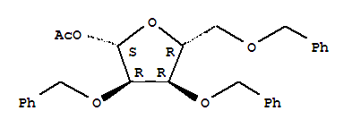 2,3,5-Tris-O-benzyl-beta-D-ribofuranose acetate