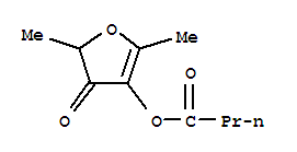 Butanoic acid,4,5-dihydro-2,5-dimethyl-4-oxo-3-furanyl ester
