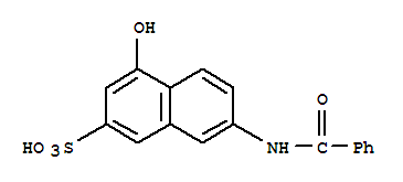 2-Naphthalenesulfonicacid, 7-(benzoylamino)-4-hydroxy-