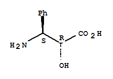 Benzenepropanoic acid, b-amino-a-hydroxy-, (aR,bS)-