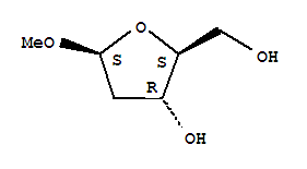 b-L-erythro-Pentofuranoside,methyl 2-deoxy-