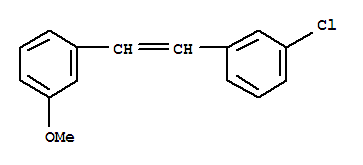 Benzene,1-chloro-3-[2-(3-methoxyphenyl)ethenyl]-