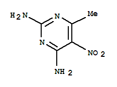 2,4-Pyrimidinediamine,6-methyl-5-nitro-