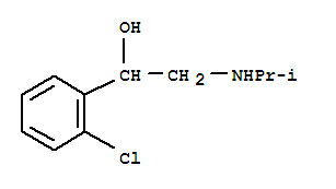 pha-[1-(甲基乙基)氨基甲基]-2-氯-苯甲醇; 邻氯异丙肾上腺素