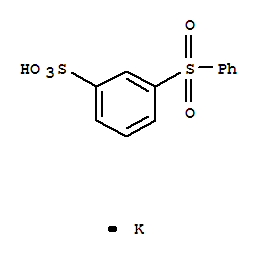 Benzenesulfonic acid,3-(phenylsulfonyl)-, potassium salt (1:1)