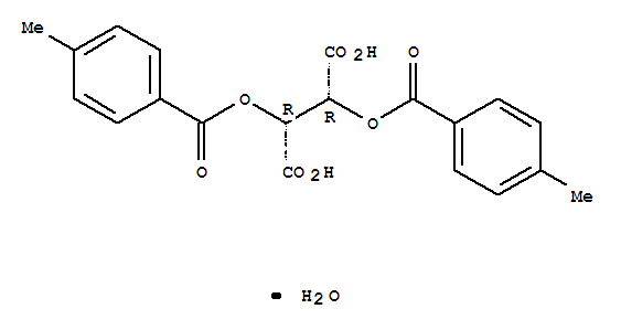 Butanedioic acid,2,3-bis[(4-methylbenzoyl)oxy]-, hydrate (1:1), (2R,3R)-