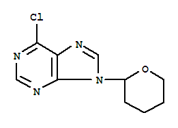 6-Chloro-9-(tetrahydro-2H-pyran-2-yl)-9H-purine