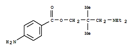 1-Propanol,2-[(diethylamino)methyl]-2-methyl-, 1-(4-aminobenzoate)