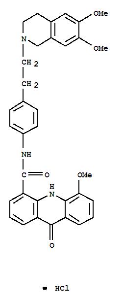 Elacridar hydrochloride